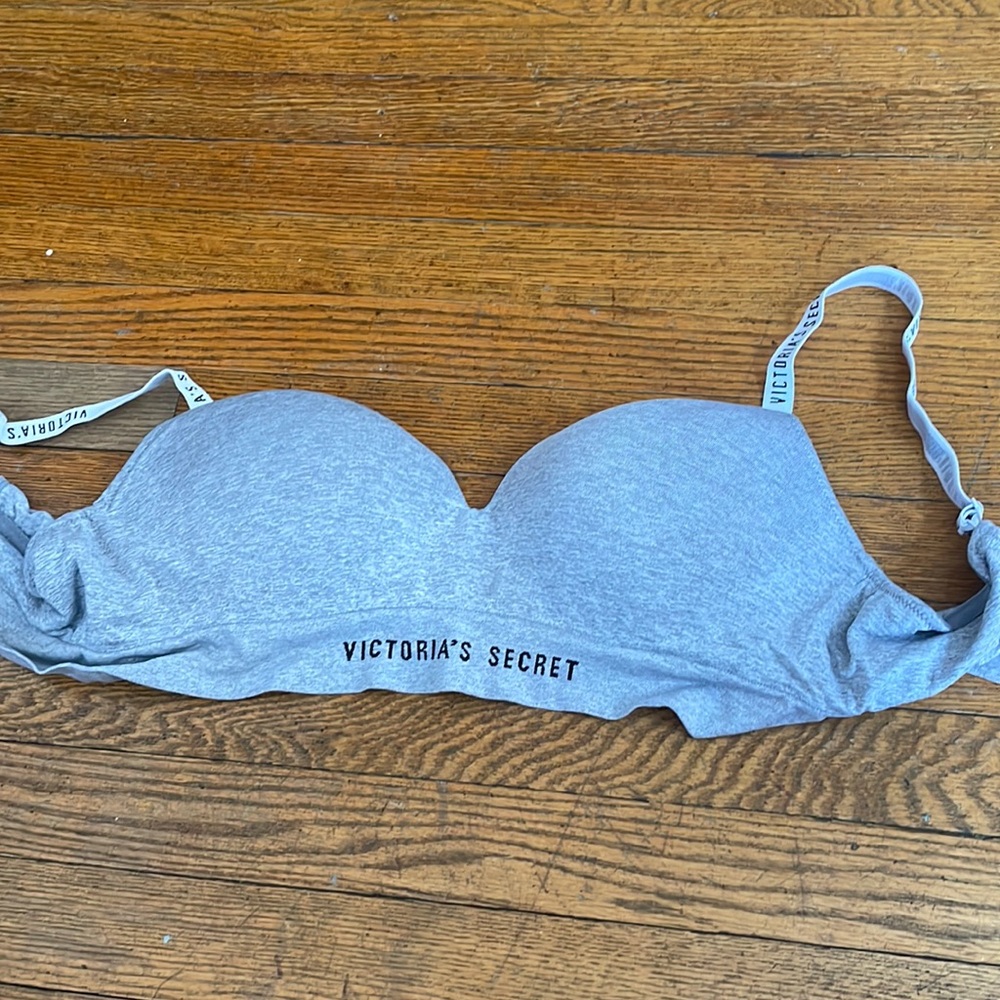 Padded cotton bra